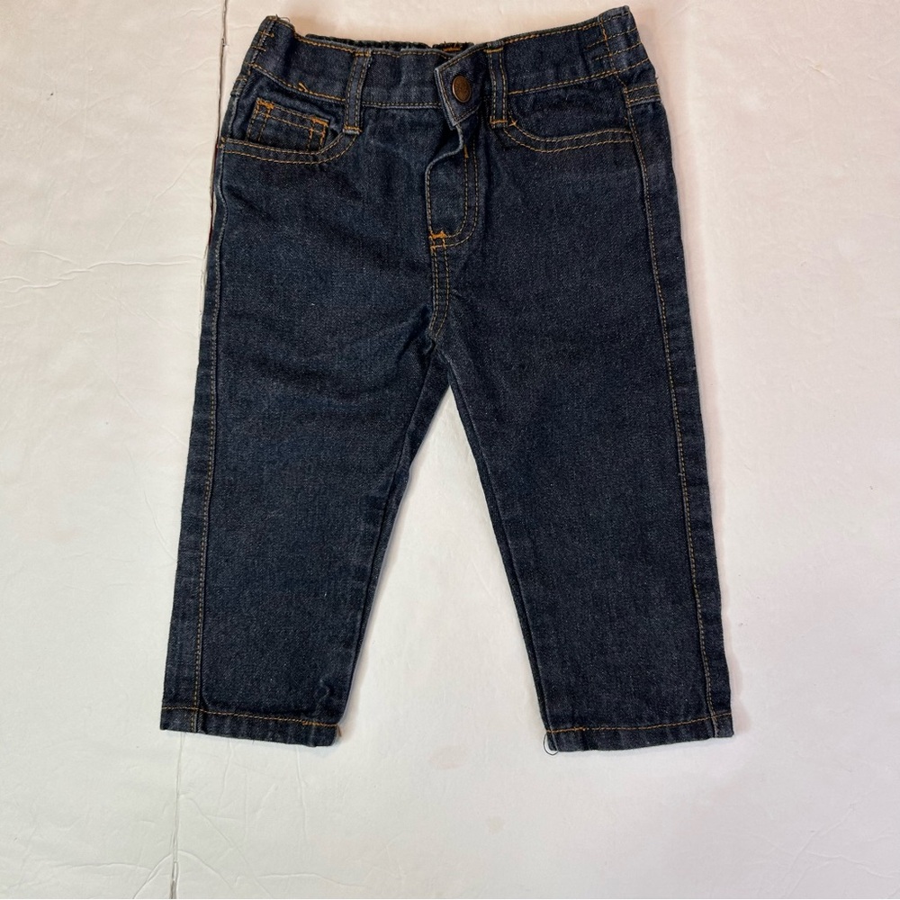 American Hawk Boys Kids Baby Classic Blue Jeans Size 18 Months